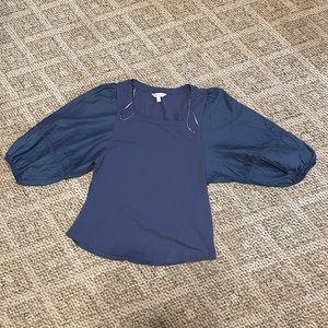 Lauren Conrad puffy sleeve top